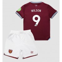 West Ham United Callum Wilson #9 Domáci Detský futbalový dres 2025-26 Krátky Rukáv (+ trenírky)